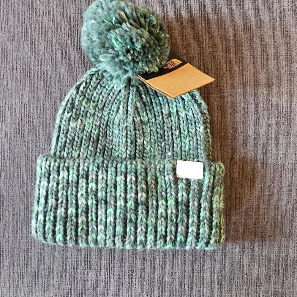 NWT The North Face Wasabi Cozy Chunky Beanie One Size